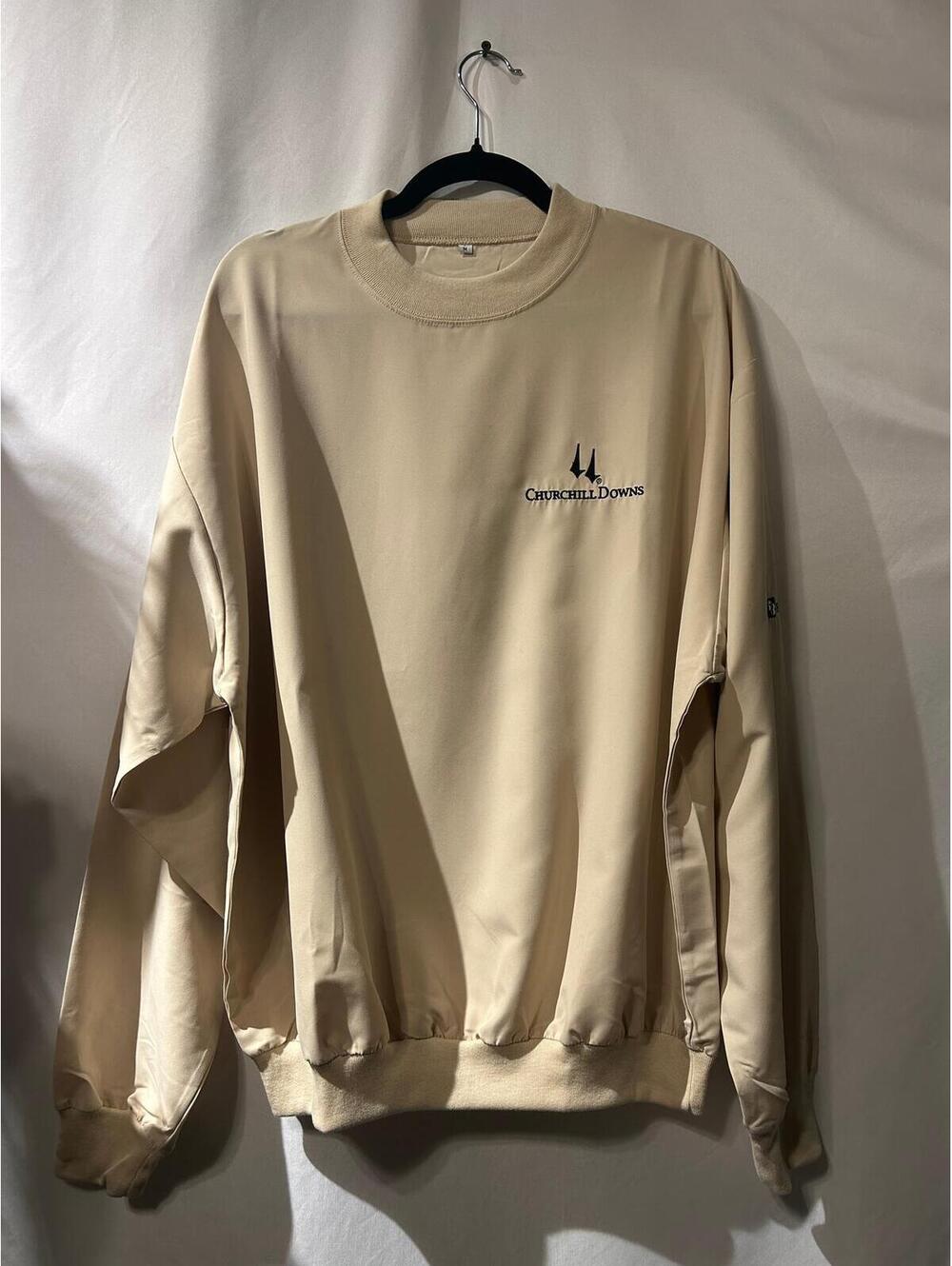 Churchill Downs Tan Crewneck M